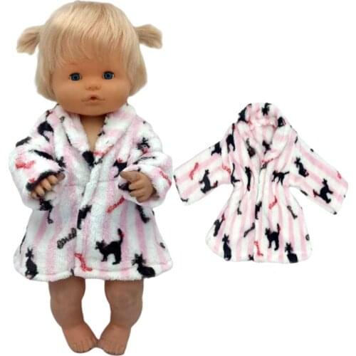 38 Cm Baby Doll Long Coat for 40cm Nenuco Ropa Y Su Hermanita Doll Clothes Accessories