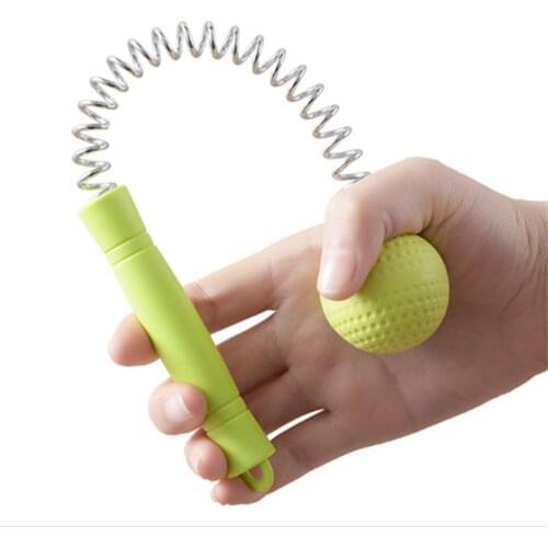 Manual Massage Hammer Stick Ball Body Massager Spring Elastic Knock Shoulder Arm Leg Hip Waist Whole Massage Tool