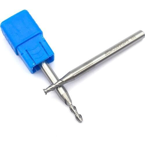 Endmill 1PCS HRC50 2F 2.5XD4X50L Aluminum Copper Wood Milling Tools CNC Cutter Milling Cutter Metal Carbide End Mill