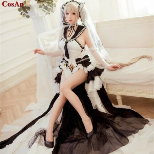 Hot Game Azur Lane HMS Formidable Cosplay Costume The Dress Up Girl Elegant Dress Activity Party Role Play Clothing Custom-Make
