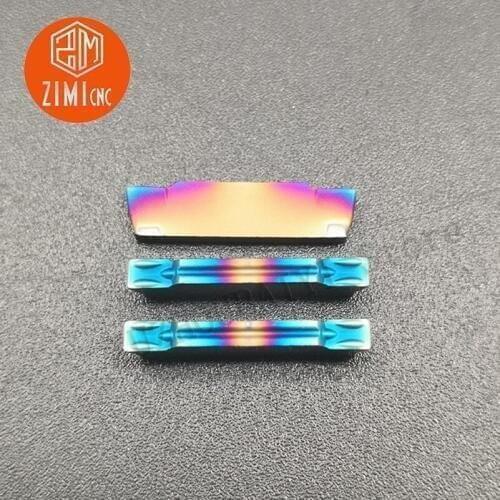 MGMN200-G Carbide Blade Indexable Grooving Blade Double-end Cutting Blade for MGEHL/MGEHR Cutter Bar Cut off turning tool