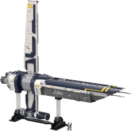 MOC High-tech Stinger Mantis Fallen Order Hero Ship Space Ship Shuttle Rocket Model Brinquedos Aerospace Building Blocks Kids