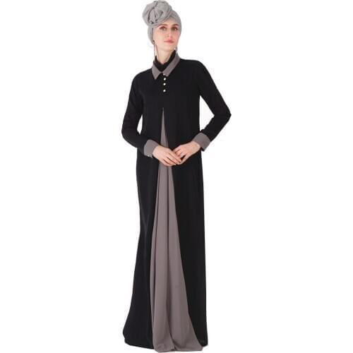 Muslim fashion abaya women robe Saudi Arabian long skirt islam womens clothing abaya dubai Muslim kaftan kimono turkish MSL847