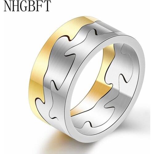 Золотые кольца для мужчин NHGBFT China At AliExpress