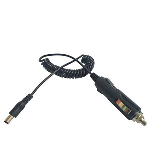 1Pcs Sample Black Male Car Cigarette Lighter Socket Plug To Male 5.5*2.1mm DC Power Plug With 150cm Cable Wire