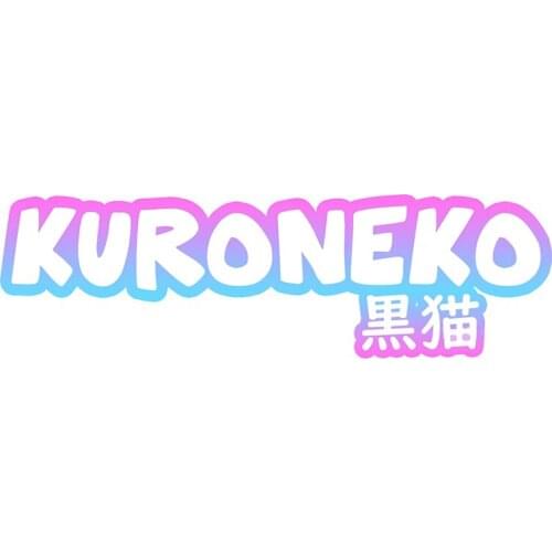 Personality KuroNeko Funny Car Sticker Creativite Air Conditioner Decal Scratch-Proof Sunscreen Vinyl Car Wrap Apply To Car Door