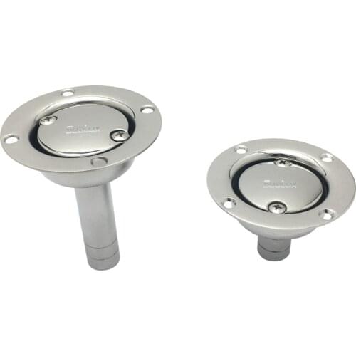 Sealux Fuel tank vent Round head Straight Marine Atainless steel for Yacht Boat