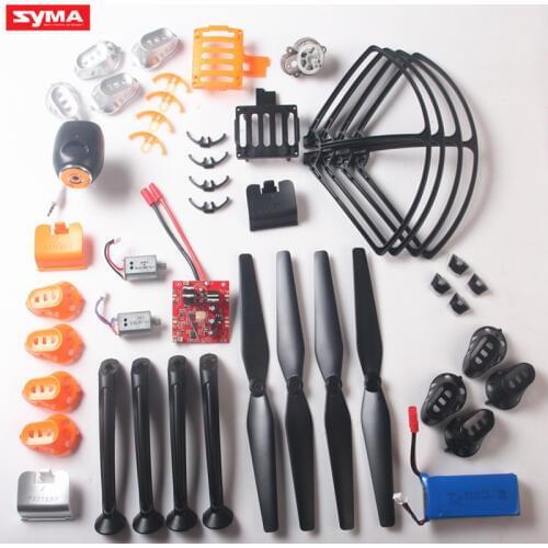 SYMA X8C X8W X8G X8HC X8HW X8HG RC Drone Quadcopter Spare Parts Shell Cover Motor Propeller Engine Blades Wind Landing Gear etc