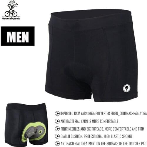 New Bicycle clothing underwear men and women thickened silicone pad pants shorts summer sponge mountain bike equipment outdoor