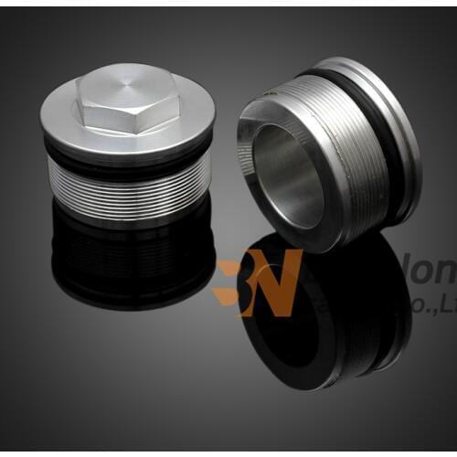 Free Shipping Motorcycle Front Shock Absorber Screw For Suzuki GSF250 400 Bandit 74A 75A 77A 79A 41mm