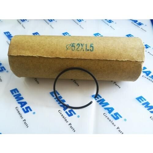 100pcs/lot 52mm *1.5mm Piston Ring For Husqvarna 272 272K 272XP # 506 26 02 01