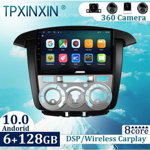 6+128GB For Toyota Innova 2008-2014 Android 10 Carplay Radio Player Car GPS Navigation Head Unit Car Radio with Screen