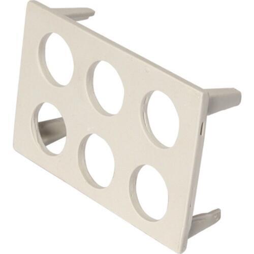 6/9 Holes 60mm Diameter 95 Alumina Ceramics Crucible Holder Rack Labware