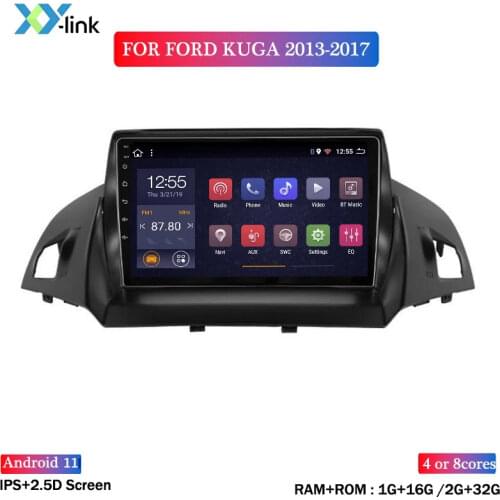 9 INCH 2.5D Android 8.1 Car DVD GPS Player For Ford Kuga 2013-2017 Car Radio Stereo Head Unit Navigation
