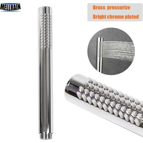 Free Shipping Quality Brass Hand Shower Head Brass Material Hand Hold Shower Polishing & Chrome Plated Bathroom Accessories