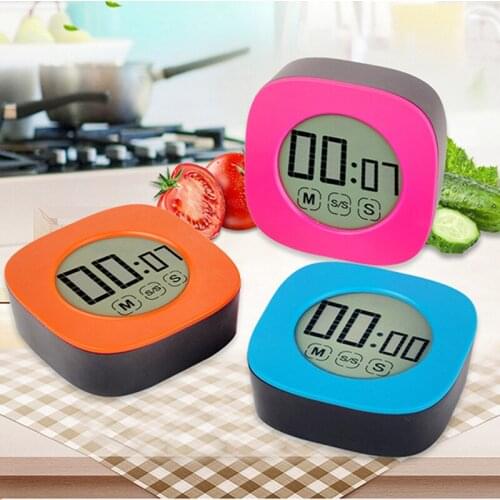 LCD Large Digital Countdown Timer Stopwatch Alarm Cooking Count-Down Up Mute Student Timer Practical Kitchen Alarm Clock