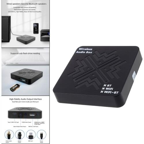 Digital Audio Receiver Stereo BT5.0 High Fidelity Adapter for Android iOS System Smartphones Speakers other Bluetooth devices