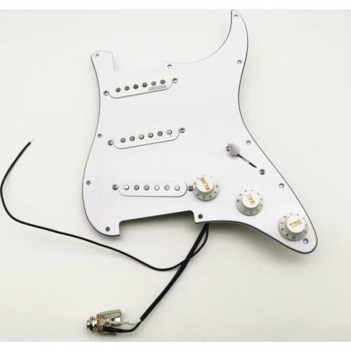 New Guitar Pickups Wilkinson WVS Alnico5 Vintage Pickups SSS Guitar Wiring Harness Fits ST Guitar