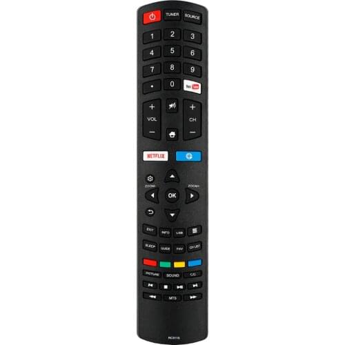 New Remote Control RC-311S for Master-g Tokyo Kioto Doppio Tecnomaster Nex Atvio Hkpro Jvc Noblex Teac TRC-2000 Netflix Youtube