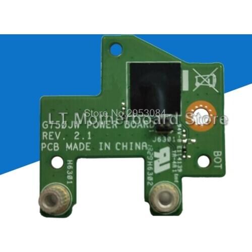 Original For Asus G750 G750JW G750JS G750JX G750JH G750JZ G750JM POWER Button Board Switch Button switch Small Board Tested