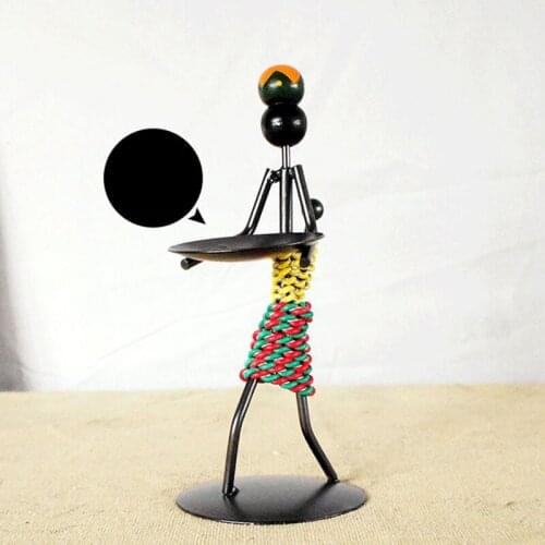 Hot Simple Iron Candlestick Craft Ornament Dinner Table Decoration Home Decoration Accessories Metal Craft Candle Holder