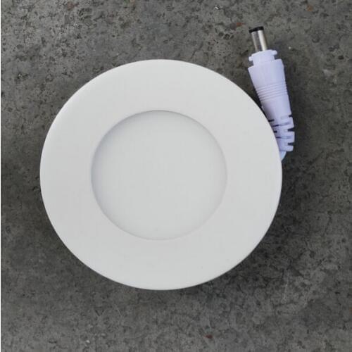 Dimmable LED Downlight 3W / 6W / 9W / 12W / 15W Ultra Thin Design Ceiling Recessed Round LED Panel Light for Kitchen Bathroom