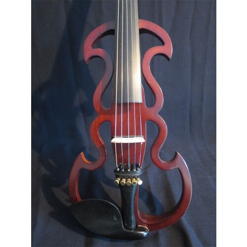 SONG Brand brown streamline 5 strings 4/4 electric violin,solid wood