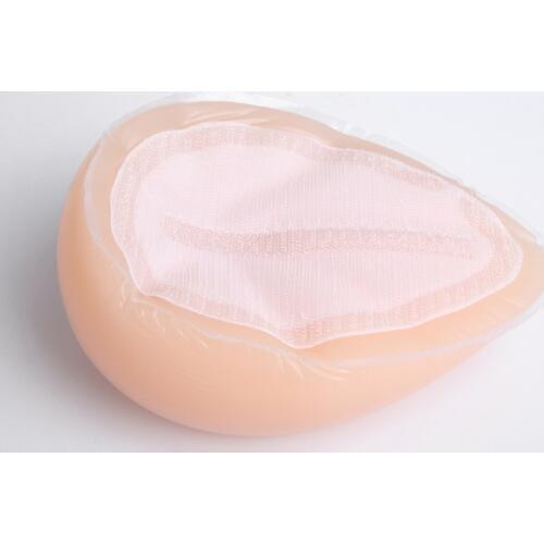 Top Eleve Round shape or warter drop shape velcro design adhesive doll or pillow breast prosthesis soft and realistic toy breast
