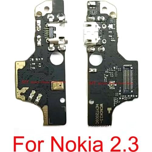 USB charging Dock Port Board Flex Cable For Nokia 2.3 USB Charge Charger Board Port Connector Flex Cable Ribbon Replacement Part