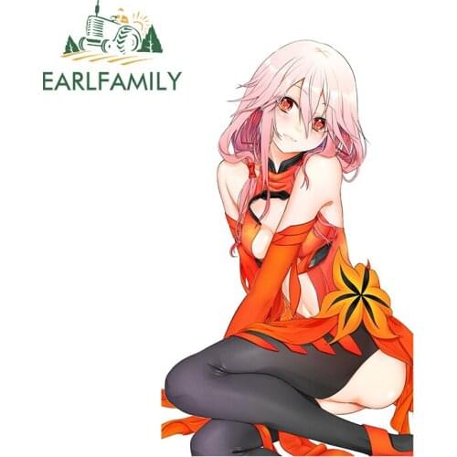 EARLFAMILY 13cm x 7.8cm for Guilty Crown Creativite Car Sticker Motorcycle Windows Decal Waterproof Graffiti Vinyl Car Wrap