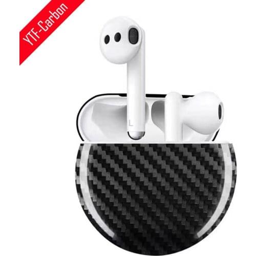 YTF-carbon real carbon fiber suitable for Huawei Freebuds Pro protective shell Freebuds pro Bluetooth wireless headset sleeve