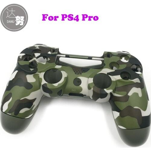 Green Camouflage Housing Shell Case Cover Skin for Sony PS4 DualShock 4 Pro 4.0 Controller