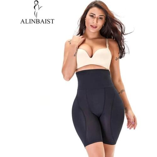 Women Hip Pads High Waist Trainer Shapewear Body Shaper Fake Ass Butt Lifter Enhancer Booty Lifter Thigh Trimmer Control Panties