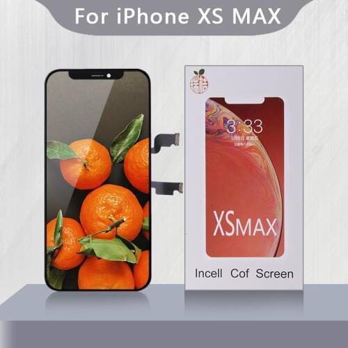 AAA+++RJ Incell Screen for IPhone XS Max LCD Display Great 3D Touch Replacement Assembly Digitizer Pantalla Perfect Repair LCD