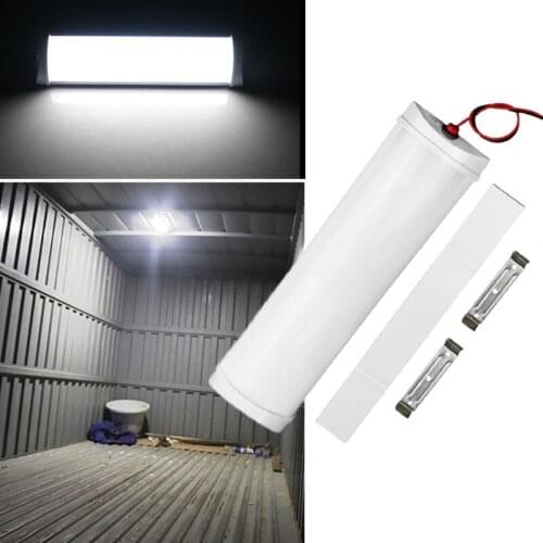 1PC Truck 72 LED Compartment 12V 80V Car Interior Cab Reading Lamp White Light For Trailer Car Vehicle Familiar Acampada Light