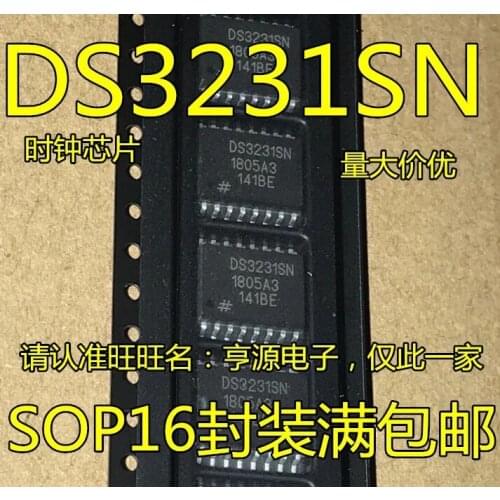 10~20pcslot DS3231 DS3231SN new imported chip real-time clock module