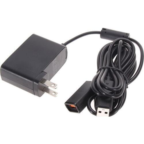 2020 USB AC Adapter Power Supply Cord for Xbox 360 Kinect Sensor Converter Cable