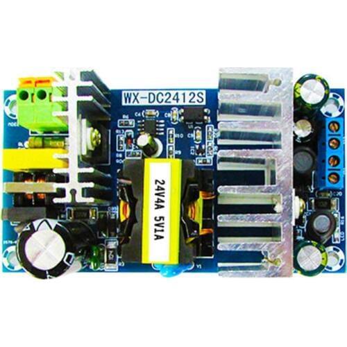 24V4A5V1A Dual Switching Power Supply Board Module AC-DC Power Module Isolation Dual Output Power