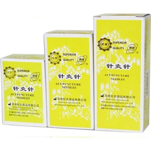 5 boxes Genuine huanqiu acupuncture needle silver surface acupuncture massage non-disposable needle 200pcs/box SZ