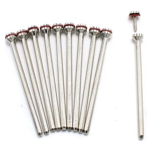 10PCS 2.35mm Shank Polishing Wheel Mandrels Cutting Wheel Holder Mandrel Rotary Dremel Shaft Burs Cutting Jewelry Dentist Tools