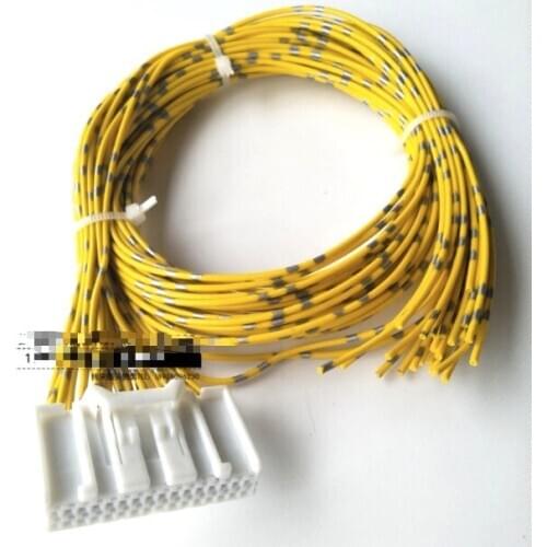 For NISSAN original 32PIN multimedia navigation host instrument with wire harness plug connector cable cluster