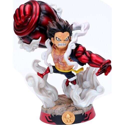 One Piece Gear 4 Luffy Monkey D Luffy Gear Big Gun PVC Action Figure Collectible Model Toy Kids Toys Doll Gift 26cm