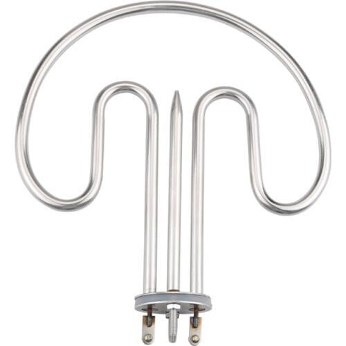 Isuotuo Electric Heating Element for Water Boiler Heater, 2000W 220V All Stainless Steel Towel Heating Element