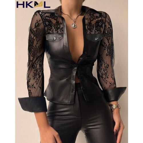 Блузки на пуговицах HKML China At AliExpress