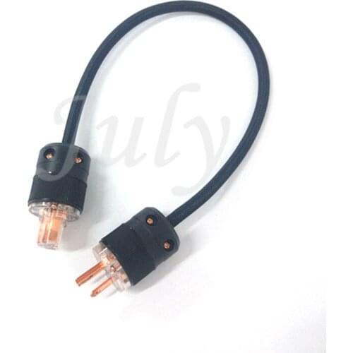 XI01 Pure copper fever power cord tube amplifier audio wiring pure copper material patent fever wire
