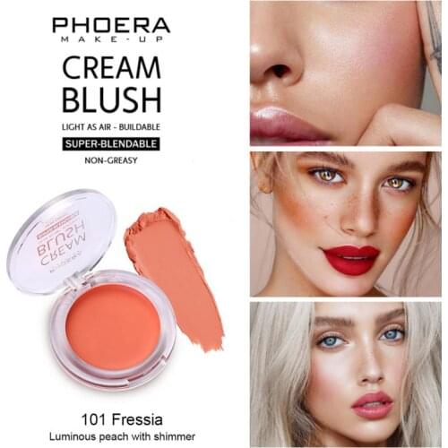 8 Colors Blush Cream Natural Long Lasting Waterproof Pearlescent Matte Brighten Face Contour Makeup Single Blush Paste TSLM1