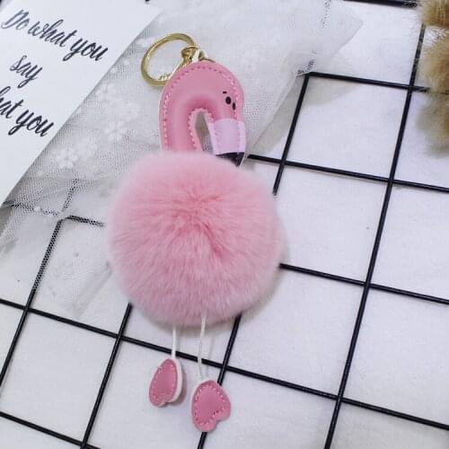 12cm Cute Little Pink Flamingo Bird Plush Toys Meme Simulation Stuffed Animal Doll Kiwi Dolls for Christmas Gift Key Pendent