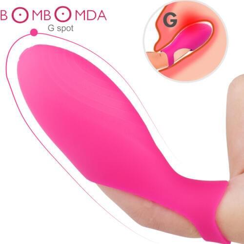 G-spot Finger Vibrator Mini Vibrator Sex Toys For Women Clitoris Stimulator G spot Massager Adult Product For Women Masturbator