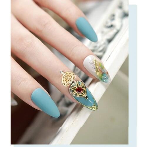 Fashion Heart Shaped Pandora Box Design Nail Art Sequins Decal Manicure Decor Sequin Crystal Rhinestone Glass Nail Decoration