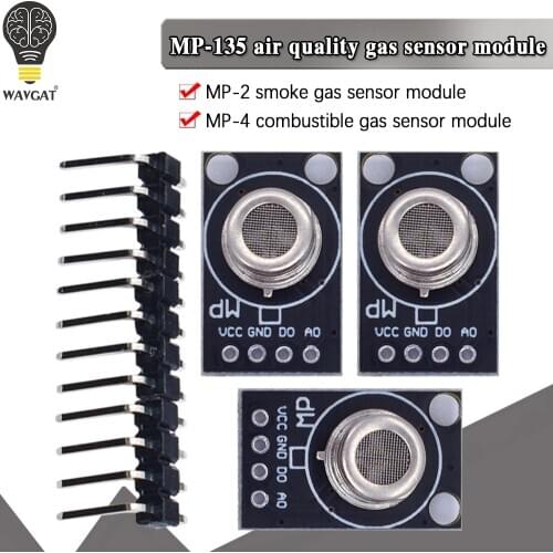 MP-135 MP503 air quality detection gas sensor module MP-4 harmful,detection,methane,Natural,methane,liquefied MP-2 flammable gas